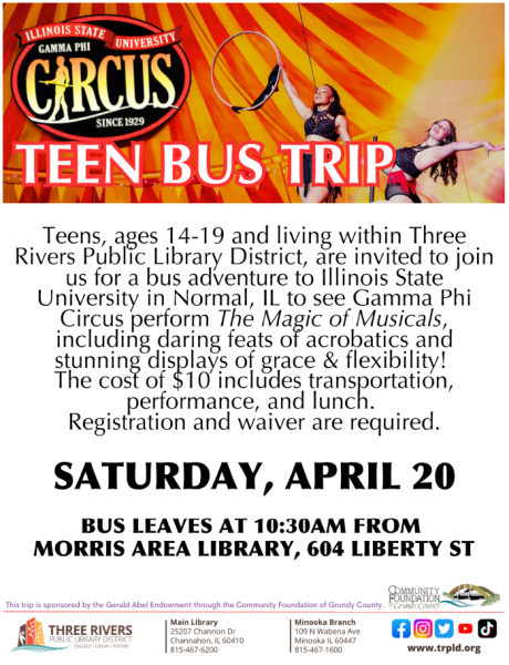Image for event: Teen Bus Trip-Gamma Phi Circus